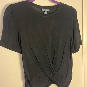 Modcloth Black Short Sleeve Top size Medium